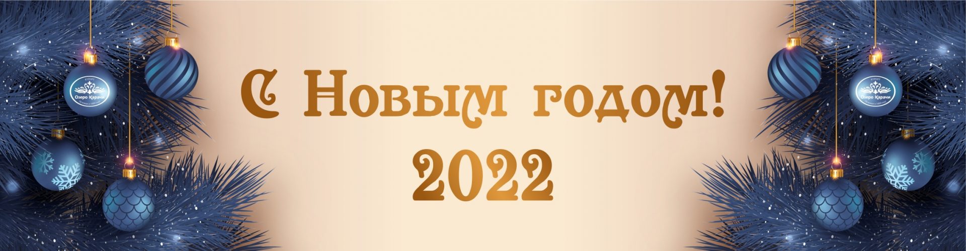 Новый Год 2022  в санатории Озеро Карачи!