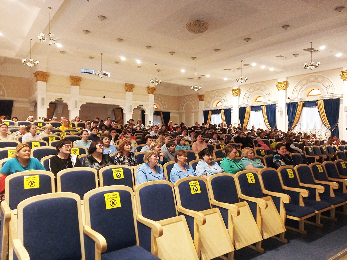 Встреча представителей Ассоциации землячеств Новосибирской области с сотрудниками и гостями санатория